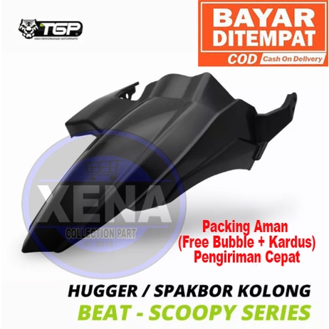 TGP Hugger/Spakbor Kolong Beat Fi Esp New - Scoopy All Series hitam / Spakbor kolong beat fi / hugger beat fi / spakbor kolong scoopy fi / spakbor kolong Beat Street Beat Fi Scoopy 2014 2015 2016 2017 2018 2019 Merk TGP