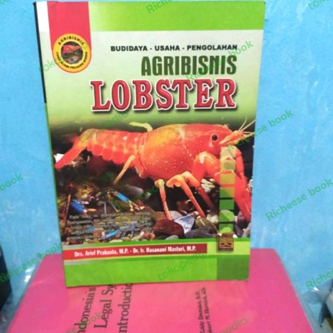 Kualitas terbaik] Buku Teknik Pembenihan & Pembesaran Lobster Air Tawar ORI by Cuncun S