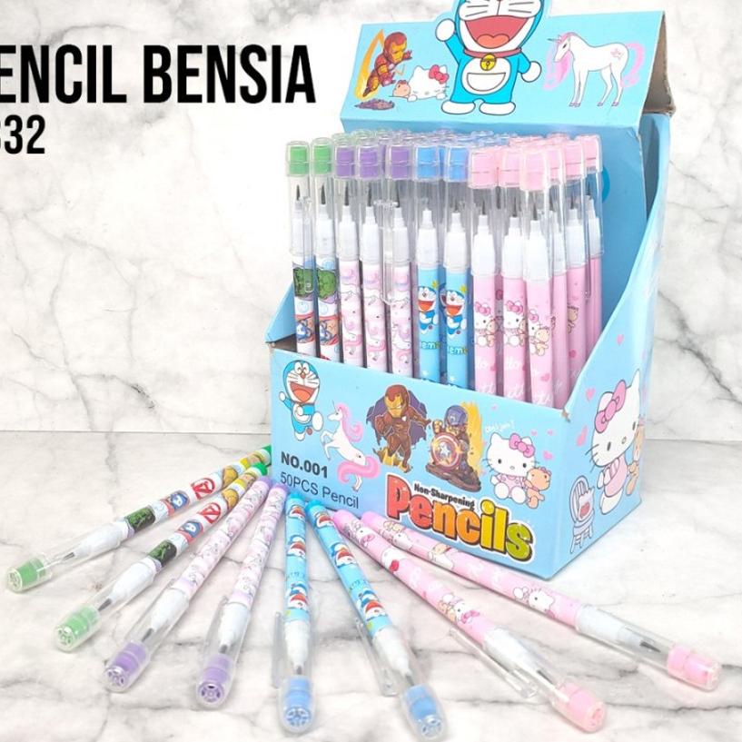 

Update Pensil Bensia dengan Penghapus Pensil Sambung Susun 1Box / 50Pcs . . . . . .