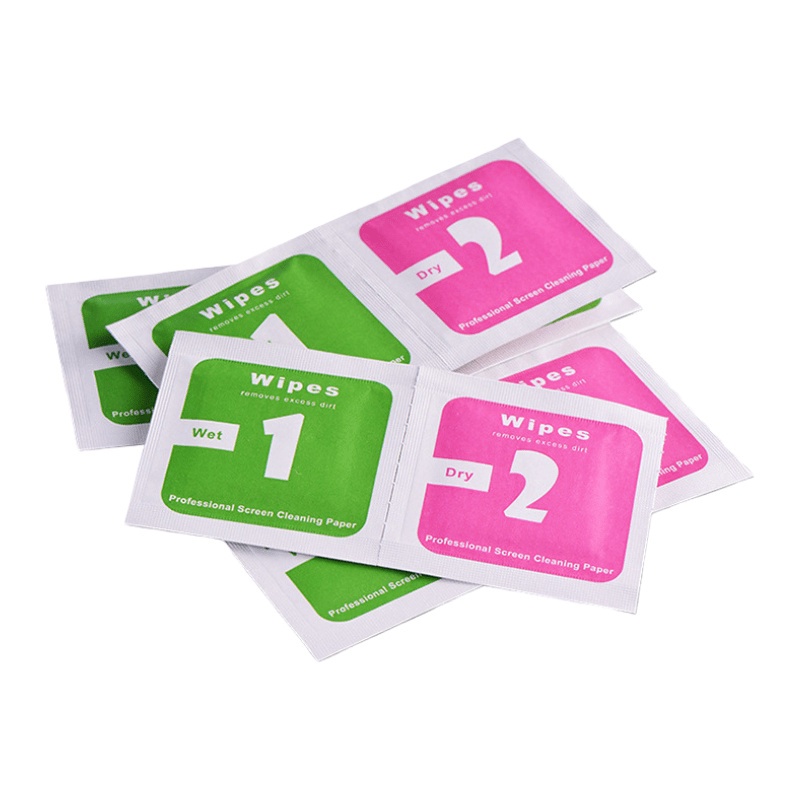 Tissue Pembersih Layar Screen Cleaning Cleaner Clean Debu Kotoran Bersih Basah Kering Lap Tisu Kaca 