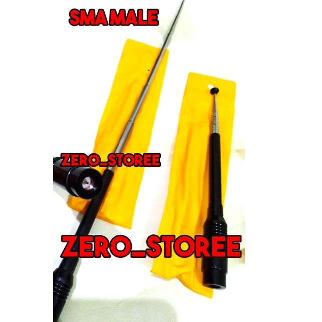 Ready VHF Antena HT Tarik SMA Male Sma laki Antena yaesu kenwood antenna HT Tarik Panjang Cowok Teba
