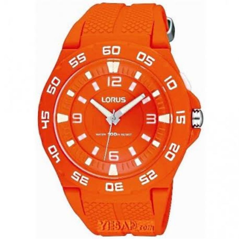 Lorus R2345FX-9 orange jam tangan wanita original