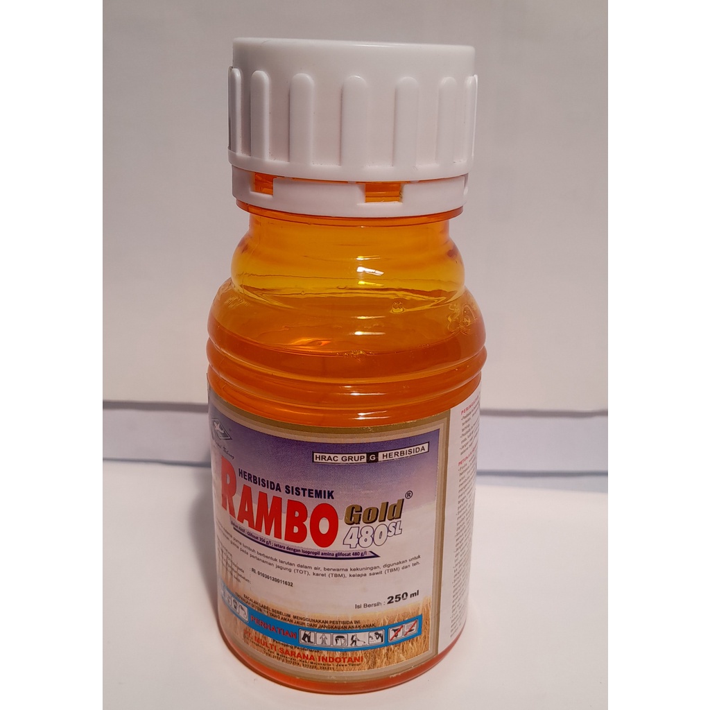 RAMBO GOLD 480 SL 250 ML RACUN PEMBASMI RUMPUT LIAR