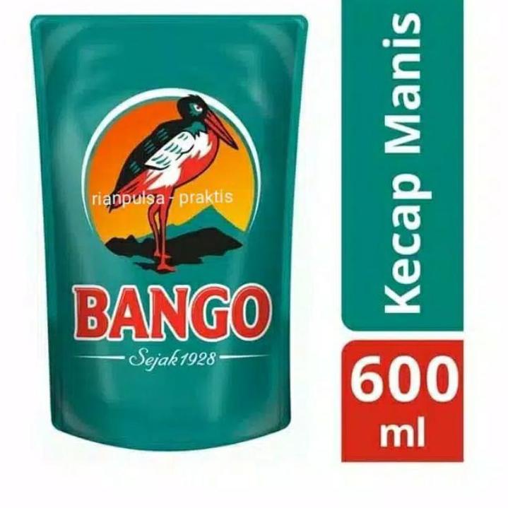 

Produk Terbaik--Bango Kecap Manis Refill 520 ML