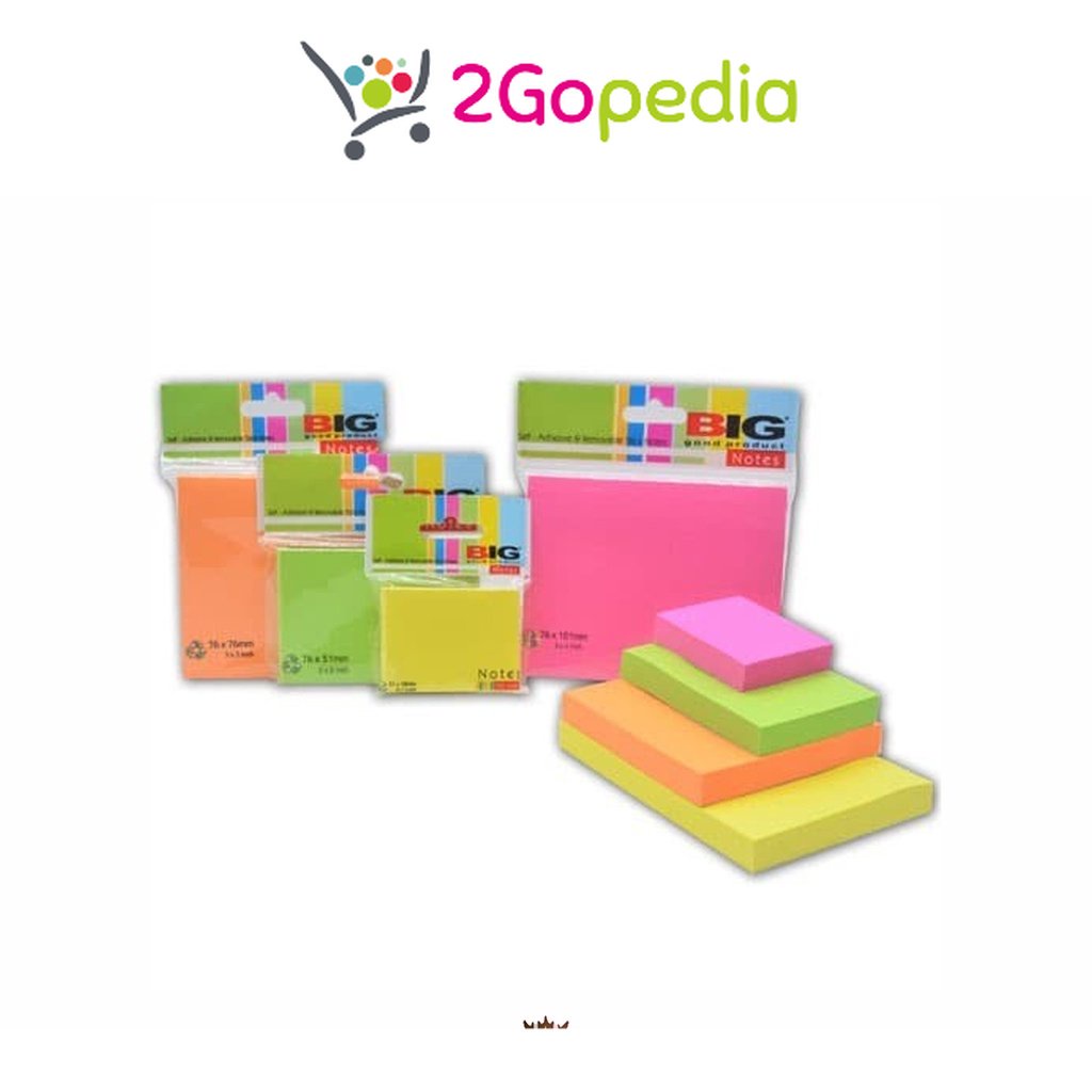 

Big - Stick Note 76 X 51 Color Grosir Murah Atk