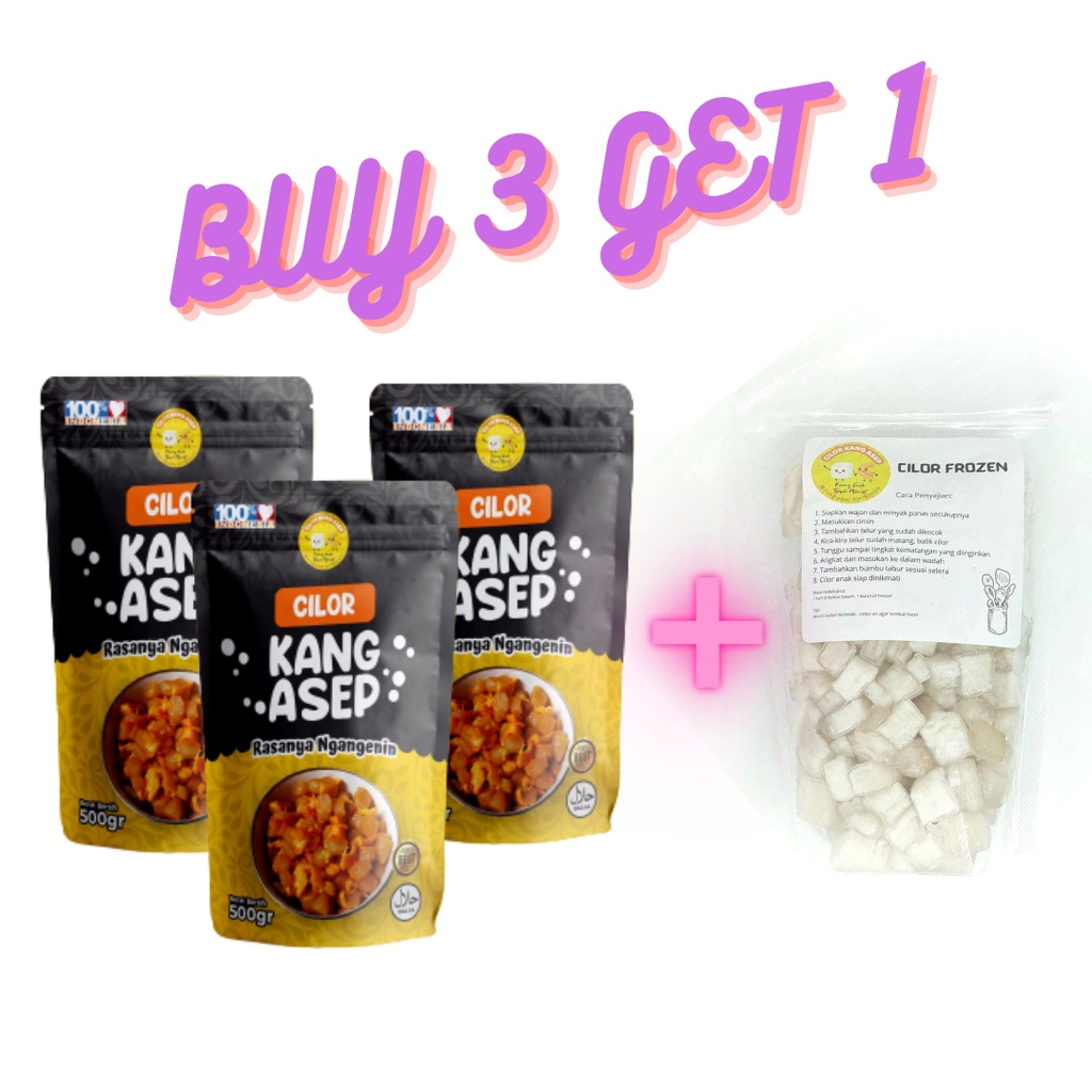 

BUY 3 GET 1 Cilor Kang Asep