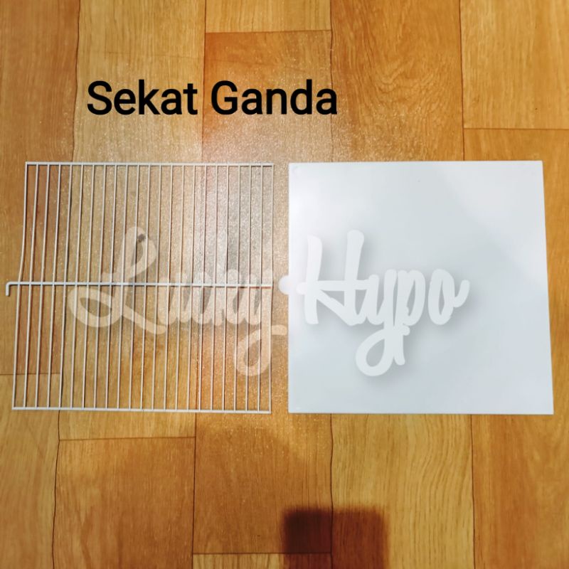 Premium K501 Dayang Bird Cage Kandang Burung Besi Sekat Blackstrouth Finch