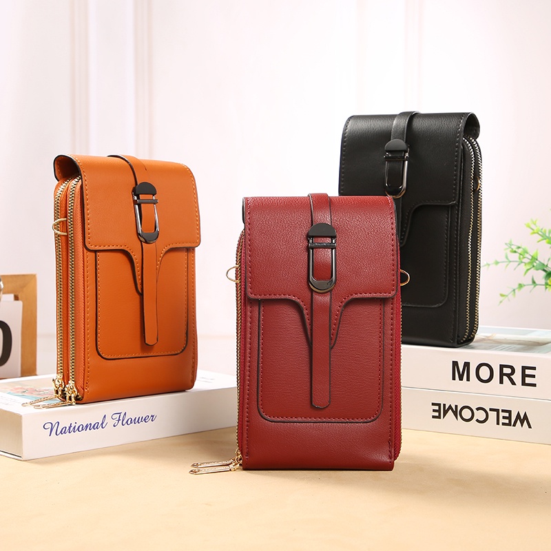 Khatinstore Tas Selempang Wanita / Remaja / Dewasa / Terbaru 2022 / Import / Cod / Tas Kekinian / Modern / touchscreen -522