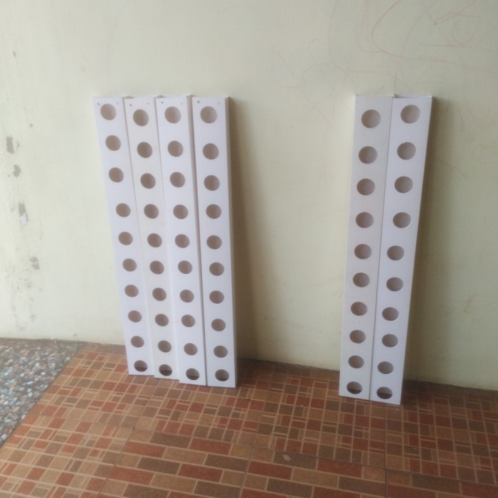 Taman Gully Talang Kotak Hidroponik Aquaponik Lengkap Dengan Tutup