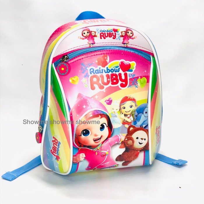 tas ransel pria Tas Ransel Anak Sekolah PAUD - TK RAINBOW RUBY(R4L2) Tas Ransel Pria Eiger Tas Ranse