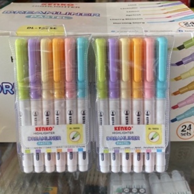 

Highlighter Pastel DL-100S6 Kenko 1 set ( 6 pcs )