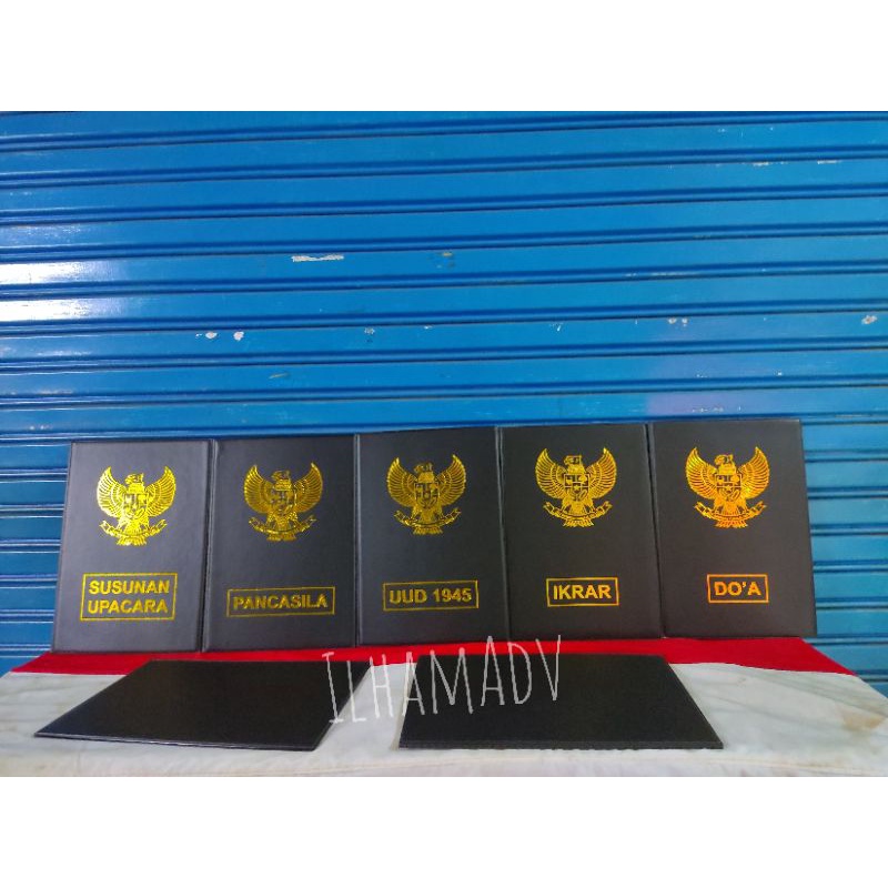 

Map Perlengkapan map upacara bendera 1 paket(5pcs)