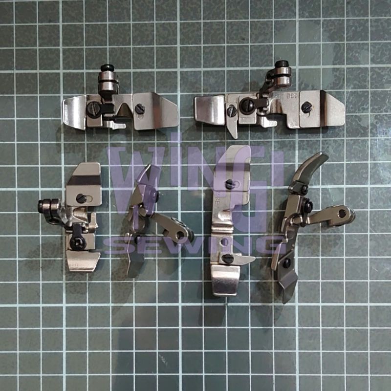 P152 SIRUBA 737 Sepatu Presser Foot Benang 3 Mesin Jahit Obras