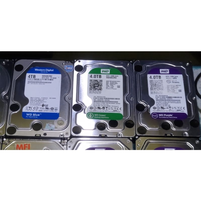 Pesanan CaddyGame HDD WD 4tb&2TB Sentinel 100%