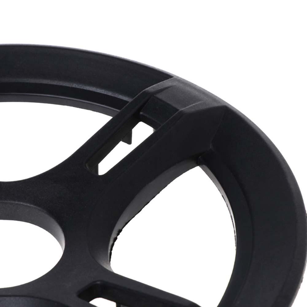 Lanfy Rantai Sepeda Penutup Roda Pivot Plat Plastik Pelindung Sepeda Parts Crankset Pelindung Chainwheel Plate Crank Ring Cover