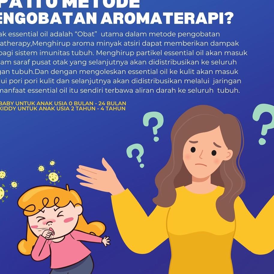 ✔️New Arival Dear baby - Dear Kiddy Cough n Flu - Untuk Meredakan Batuk Pilek Essential Oil Pereda B