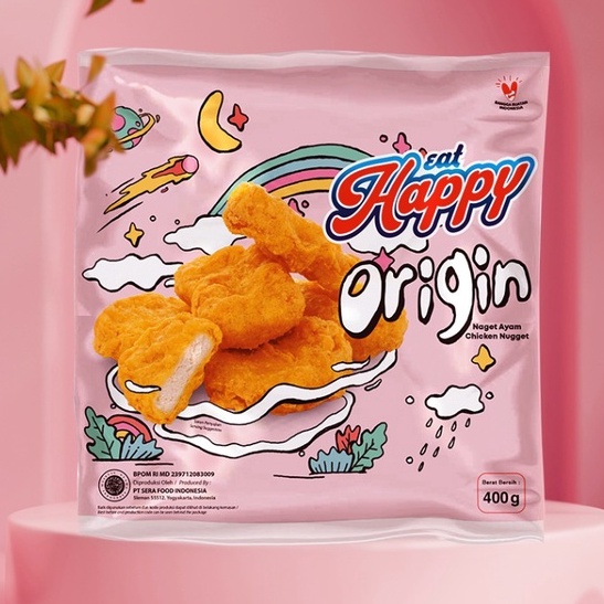 

Eat Happy Chicken Nugget Origin 400gr