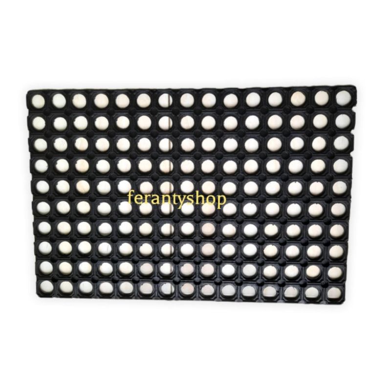 Keset karet anti slip kamar mandi ukuran 40x60