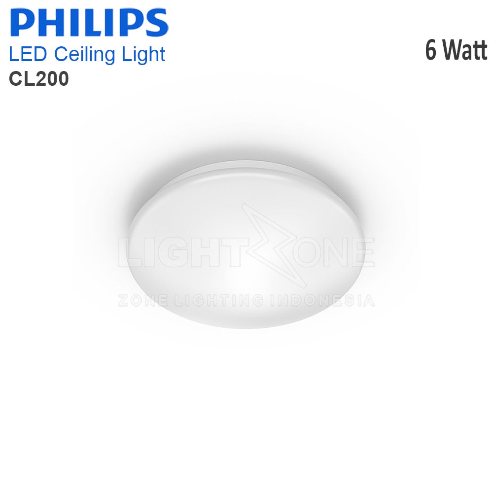 Lampu Plafon LED Philips CL200 6 Watt Ceiling Light