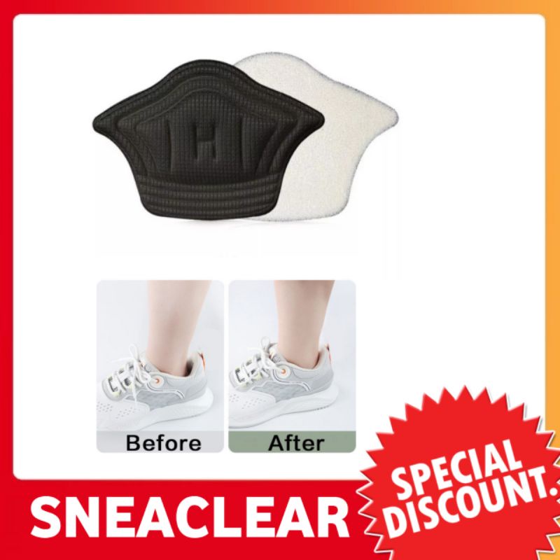 Penjanggal Tumit / Insole Ganjalan Tumit Empuk / Pelindung Tumit Busa Wanita / Heel Pads / Wanita Un