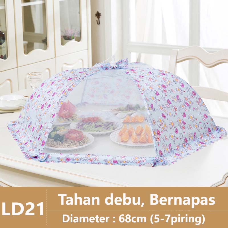 TOMUMUDA COD LACE FOOD COVER TUDUNG SAJI LIPAT PELINDUNG MAKANAN TD21