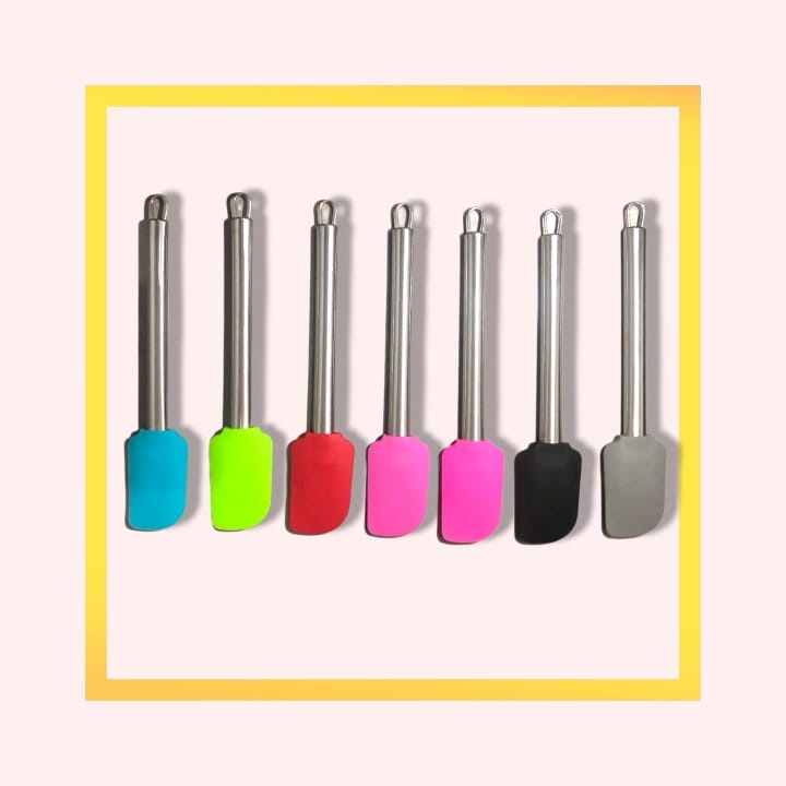 Spatula Silicone Small Gagang Besi