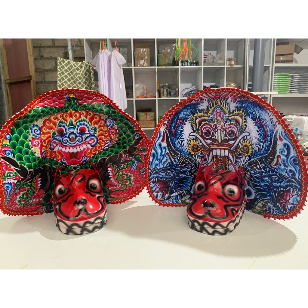 ☄️New event✨ Barongan Devil Dewasa Anak Anak Kecil Umur 10 Sd Smp Telon Asli Caplokan Kayu Ori Buat 