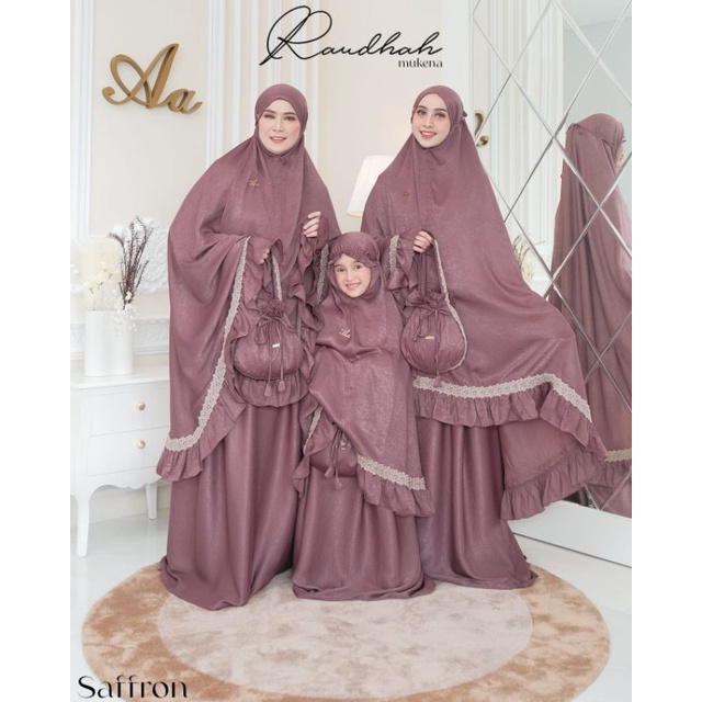 MUKENA RAUDHAH BY ADEN HIJAB