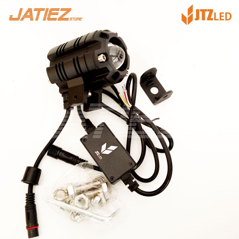 Lampu Tembak JTZ J1 LED 20W - Led Sorot Laser Gun 2 Warna High Low