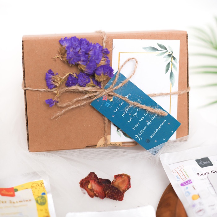 

[COD] HAMPERS PACKAGE - SPECIAL TRIAL SET ARTISAN TEA BY SEDUHPERTAMA - Hampers versi 1