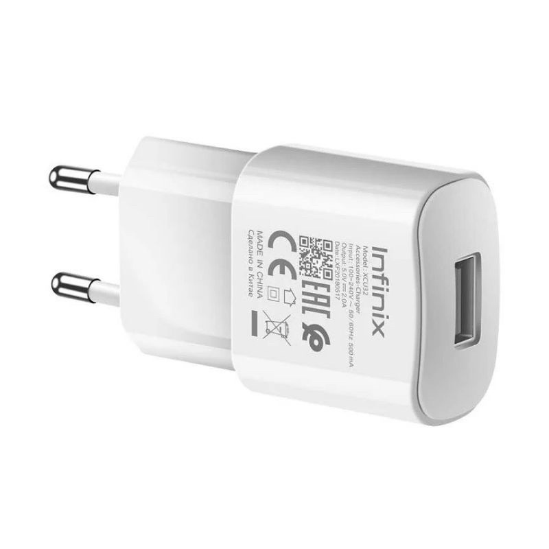 Charger Infinix Hot 8 9 Play 10 Play / Smart 4 5 XCU32 Micro Usb Travel Adaptor Fast Charging Original OEM