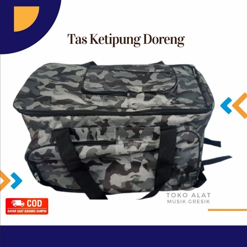 Tas Ketipung Kendang Dangdut Full Busa Gendang Rangsel Tenteng