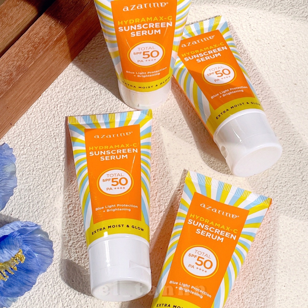 AZARINE Hydramax - C Sunscreen Serum SPF PA 50++ 40ml / Tabir Surya Azarine / Extra Mois & Glow / Su