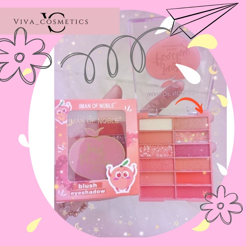 EYESHADOW JUST PEACH IMAN OF NOBLE