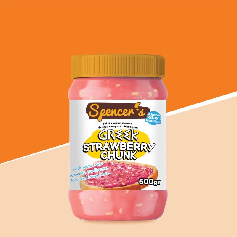 

Spencer’s Greek Strawberry Chunk 500gr