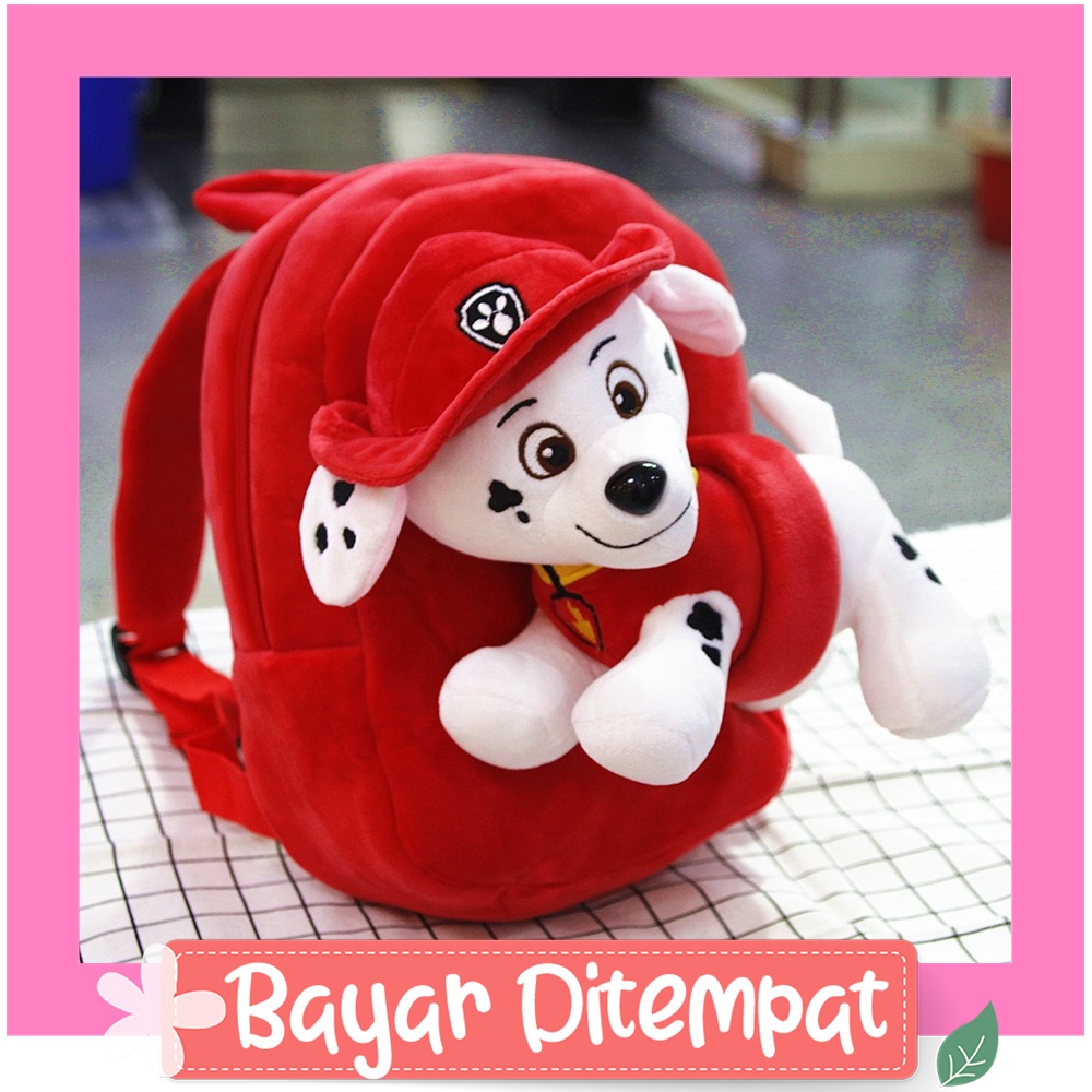 Tas Sekolah Anak Boneka Karakter Perempuan Laki Laki Ransel Backpack Litte Pony Tayo Kitty 015