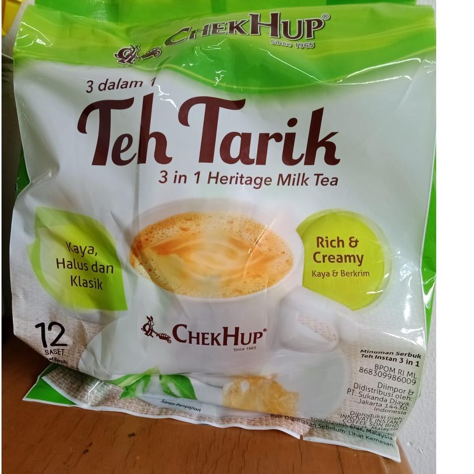 

Miliki sekarang--Chek hup Teh Tarik 3in1 Malaysia Tea/ Instant Teh Tarik 12s 480g