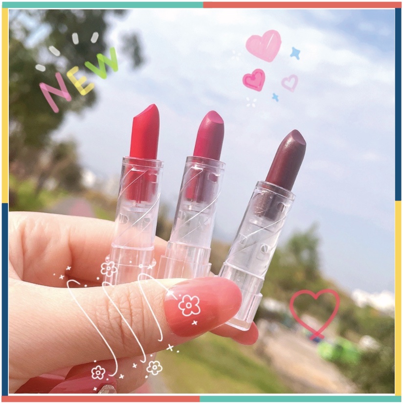 Transparant Tube Velvet Matte Lipstik Teayason Lip Glaze Lipstick TD007