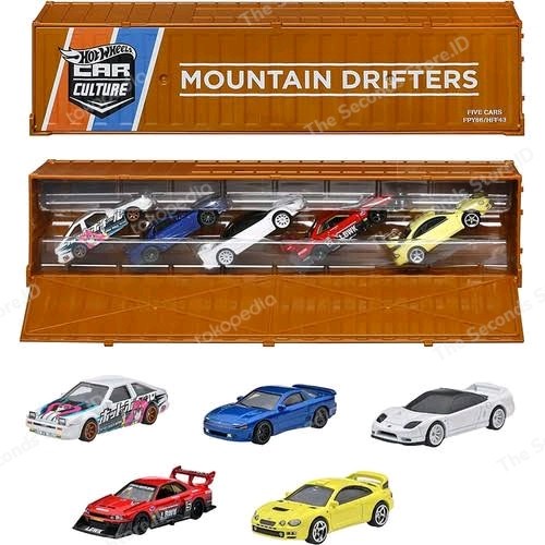 Hotwheels Premium Mountain Drifters Car Culture (5 Cars)