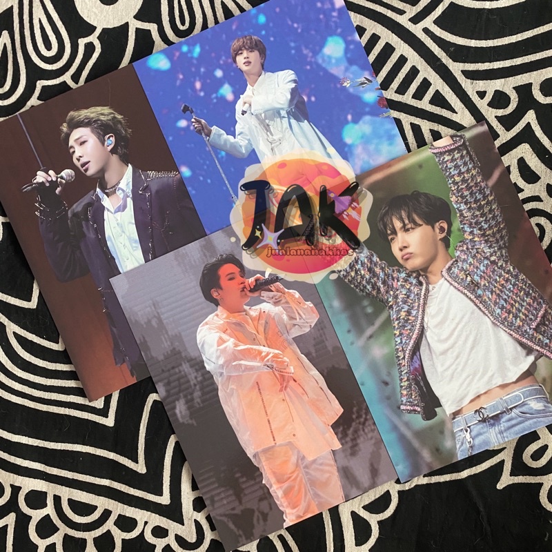 Ready - Postcard Map Of The Soul Bluray BTS Official Sharing