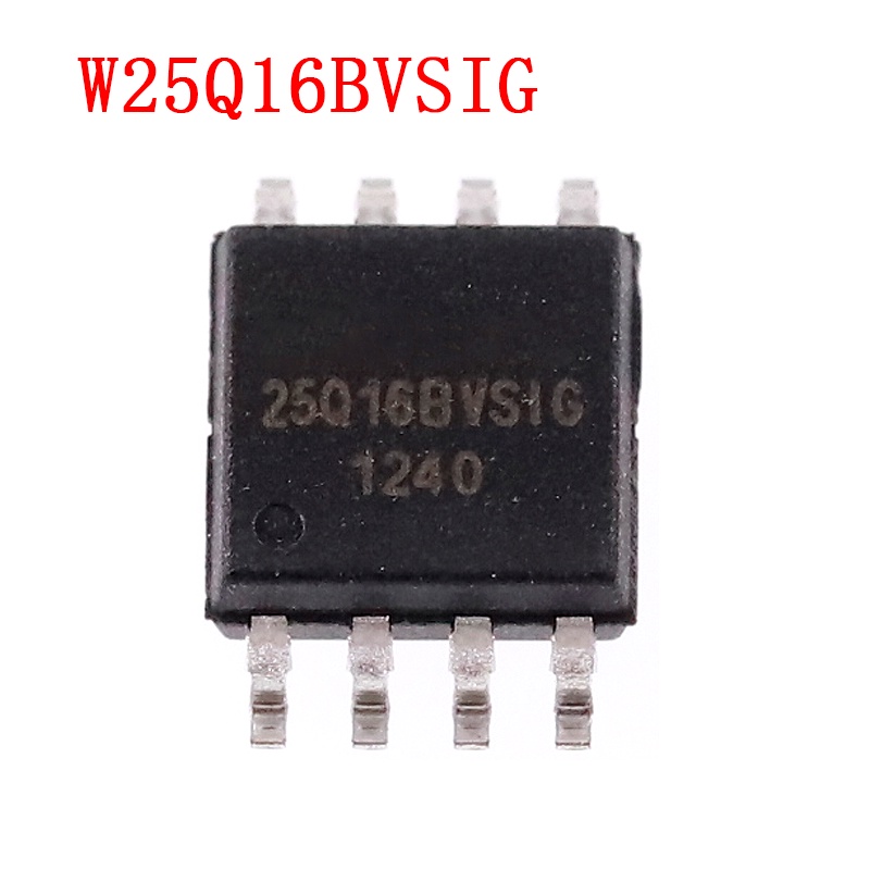 10pcs W25Q16BVSSIG W25Q16BVSIG 25Q16BVSSIG 25Q16BVSIG 25Q16 SOP-8 Terbaru original 新边进口