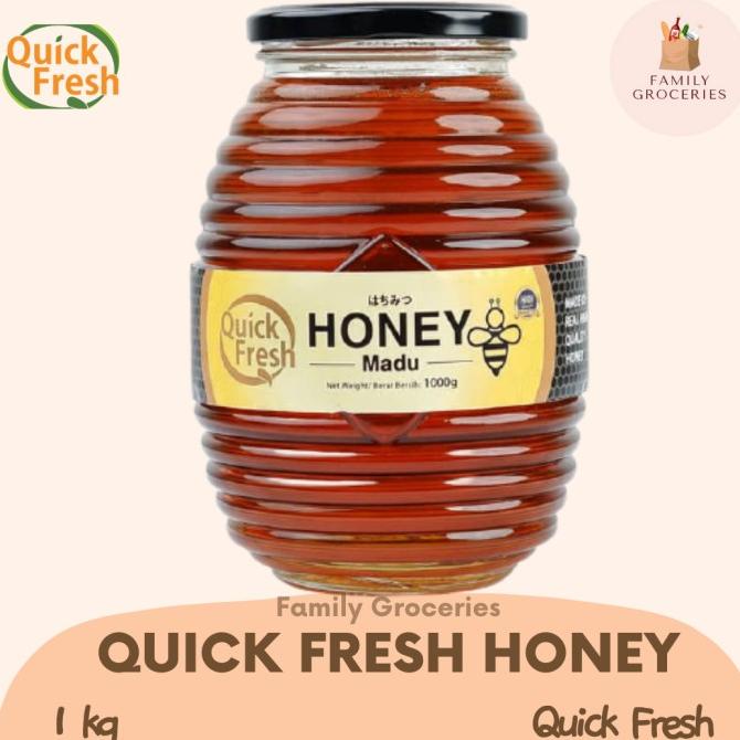 

[COD] Quick Fresh Madu 1000 gr (Kemasan Jar Kaca) [COD]