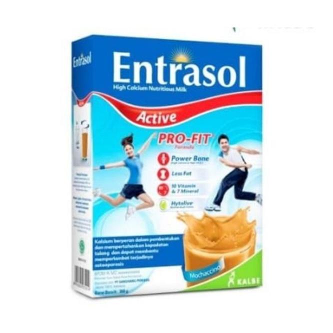 

[ COD ] Entrasol Active 350gr - Mochacino terjamin