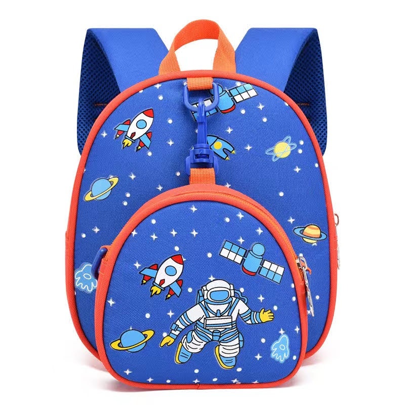 Skoola Tas Anak Laki Laki PAUD Ransel Selempang 2 in 1 Astronot - Ooni