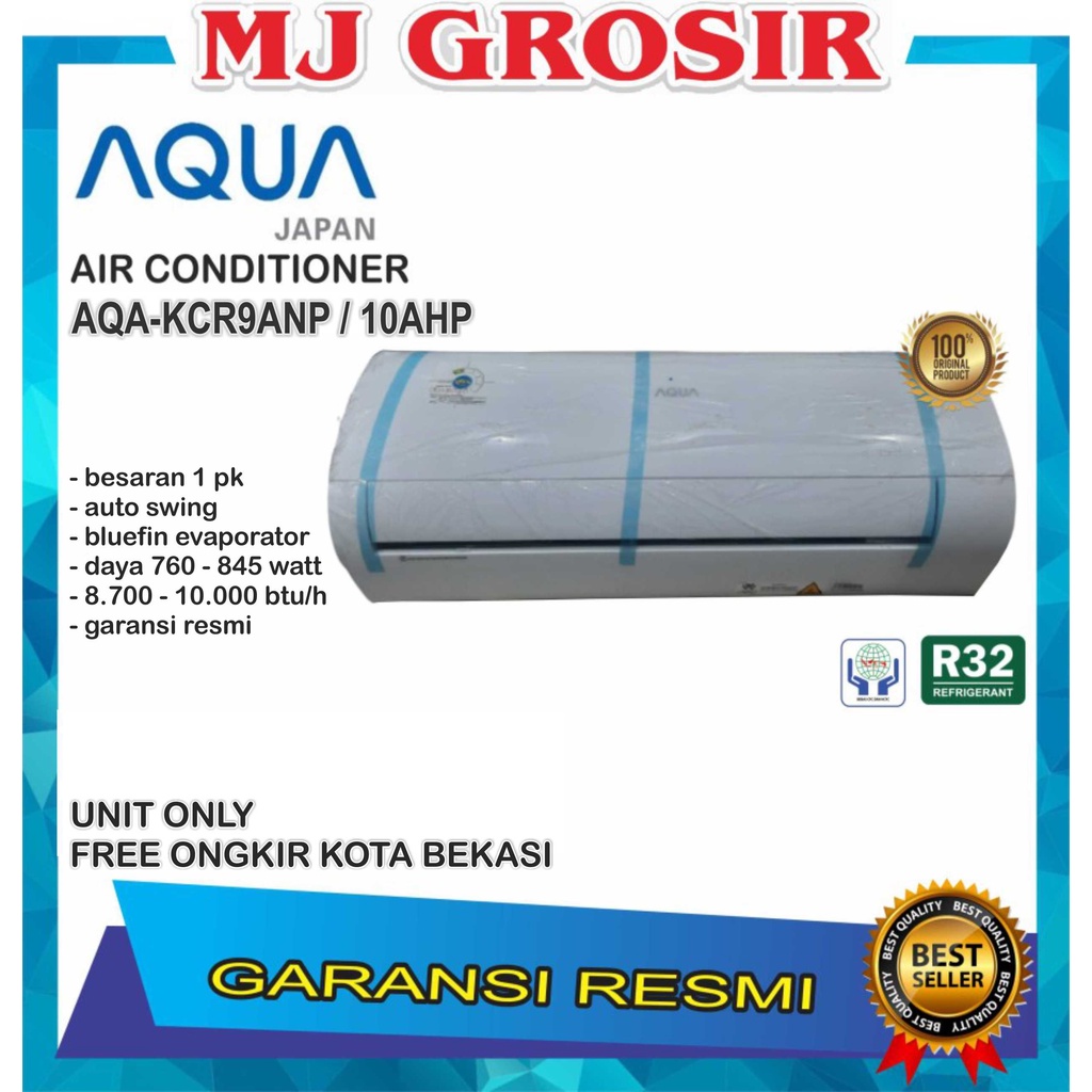 AC AQUA JAPAN AQA KR 10 AHP / 09 ANP 1 PK R32 LOW WATT UNIT ONLY