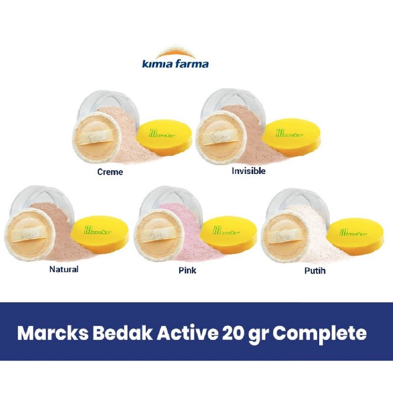 Marcks Active Loost Powder 20gr/Original 100%-BPOM