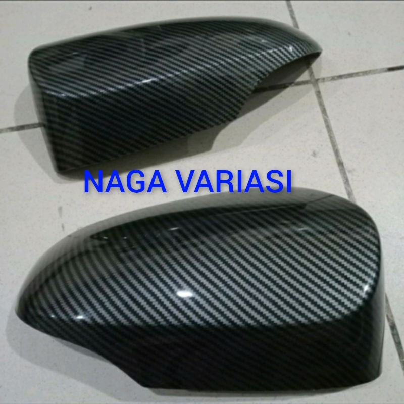 COVER SPION YARIS 2014+2017 KARBON BATOK SPION YARIS