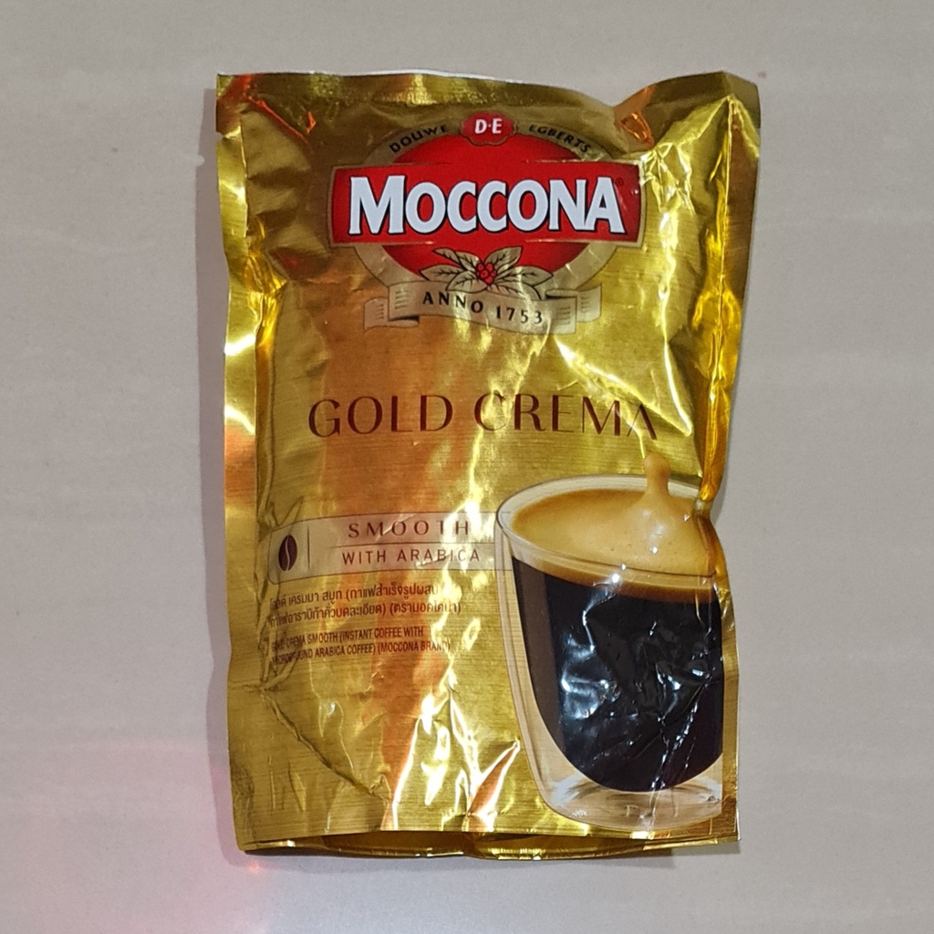 Moccona Gold Crema Smooth With Arabica Refill 100 Gram