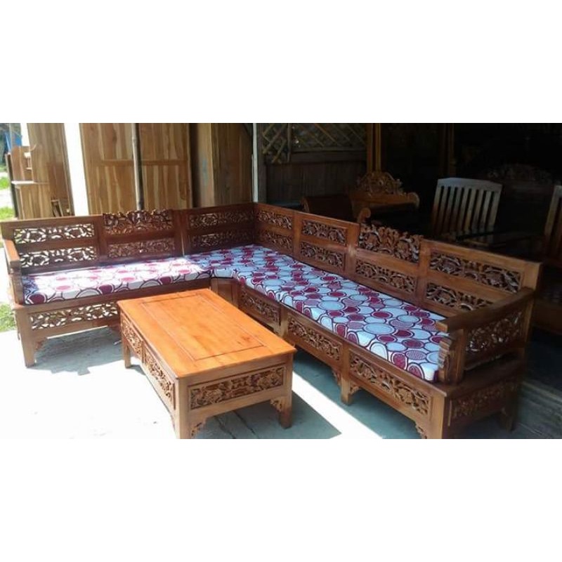 Kursi Sudut Jadi Mawar Kursi sudut Jepara