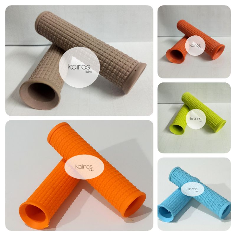 Hanpat Sepeda Bike Handgrip Empuk BMX, MTB, Mini, Lipat